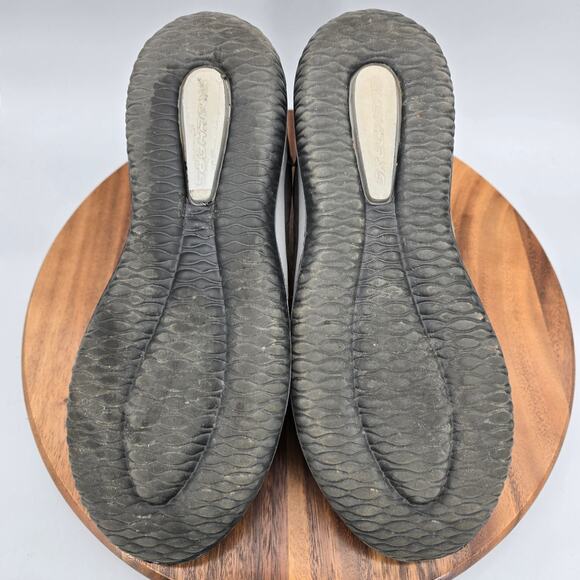 Skechers Shoes Men's 12 Black Gray Delson Camden Athletic Slip On Sneakers - Picture 6 of 7